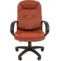 Кресло офисное Chairman Стандарт СТ-68 (экокожа, коричневый) купить в Минске